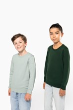 Sweat-shirt écoresponsable col rond enfant