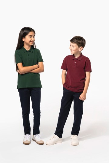 Polo piqué Bio180 enfant