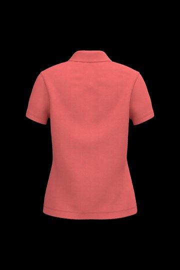 Polo piqué manches courtes femme
