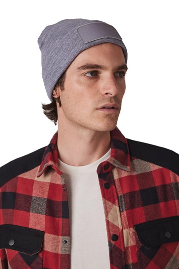 Bonnet recyclé avec patch