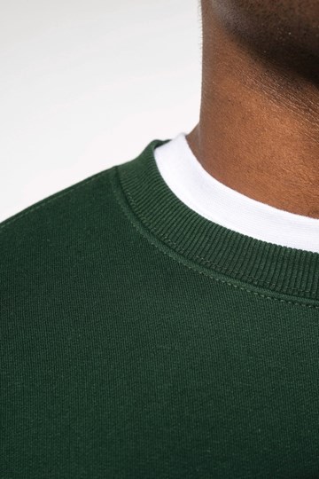 Sweat-shirt recyclé col rond unisexe
