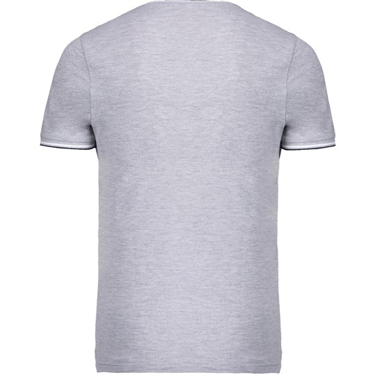 T-shirt maille piquée col V homme