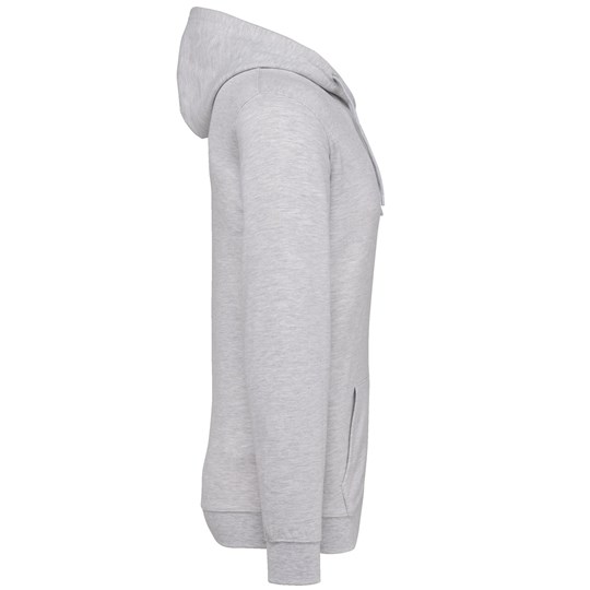 Sweat-shirt zippé capuche unisexe