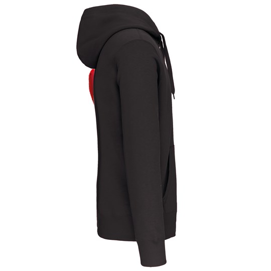 Sweat-shirt zippé capuche unisexe