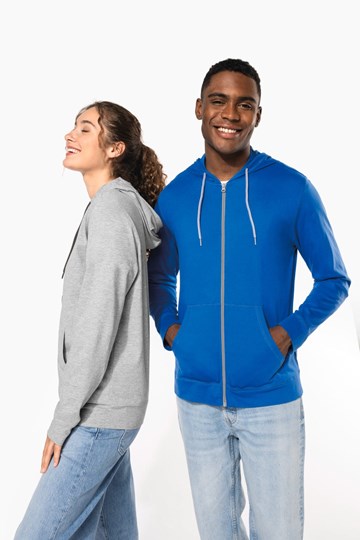 Veste coton légère à capuche