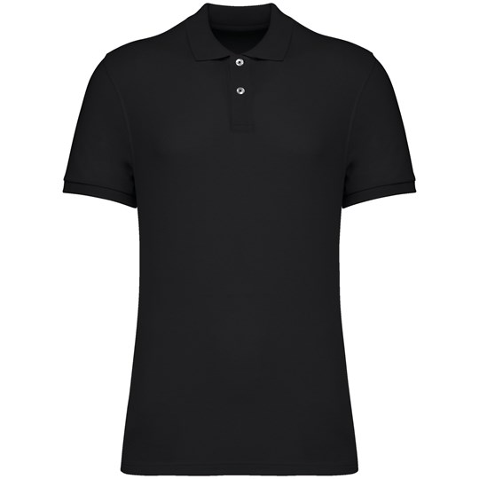 Polo écoresponsable maille piquée homme
