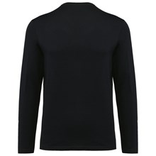 T-shirt Supima® col V manches longues homme