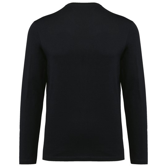 T-shirt Supima® col V manches longues homme