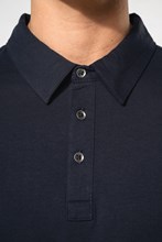 Polo jersey manches longues homme