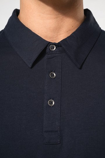 Polo jersey manches longues homme