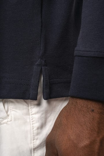 Polo piqué manches longues Bio180 homme