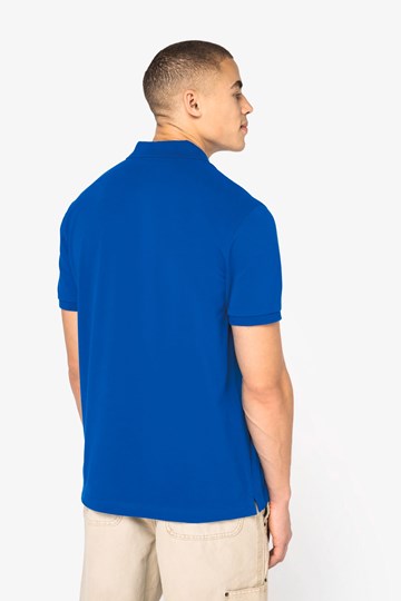 Polo écoresponsable maille piquée homme