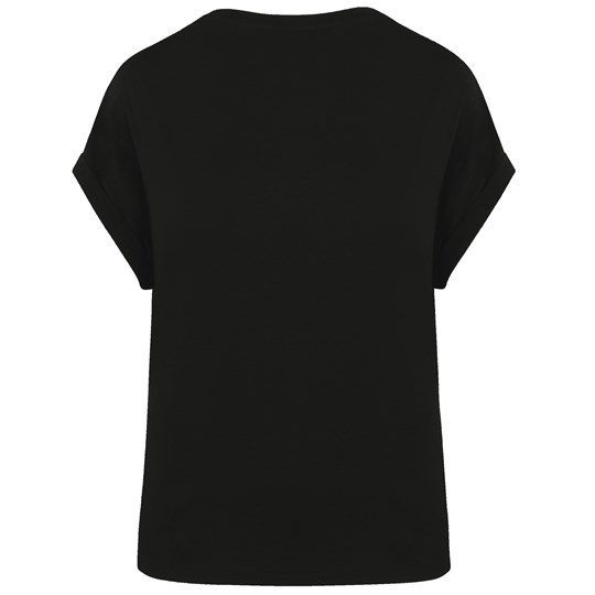 T-shirt écoresponsable manches à revers femme