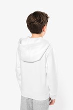 Sweat-shirt capuche zippé enfant