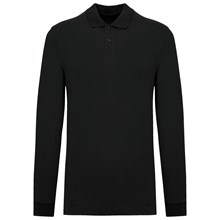 Polo piqué manches longues Bio180 homme