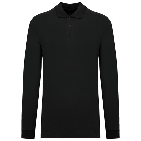 Polo piqué manches longues Bio180 homme