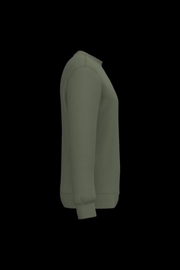 Sweat-shirt recyclé col rond unisexe