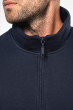 Sweat-shirt col zippé homme