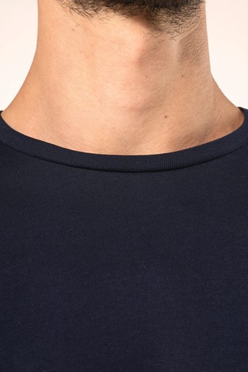 T-shirt Supima® col rond manches longues homme