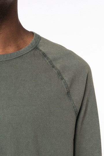 T-shirt écoresponsable raglan manches longues homme