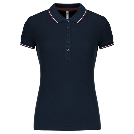 Polo manches courtes femme