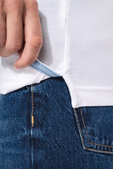 Polo manches courtes femme