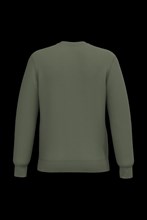 Sweat-shirt recyclé col rond unisexe