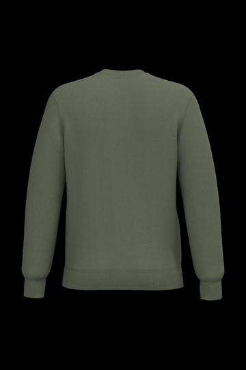 Sweat-shirt recyclé col rond unisexe