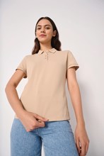 Polo piqué femme