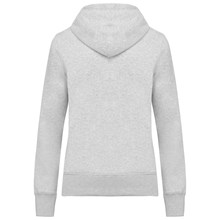 Sweat-shirt écoresponsable zippé à capuche femme