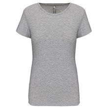 T-shirt col rond manches courtes femme
