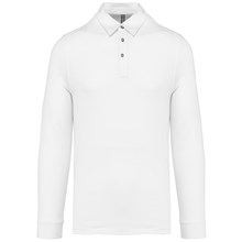 Polo jersey manches longues homme