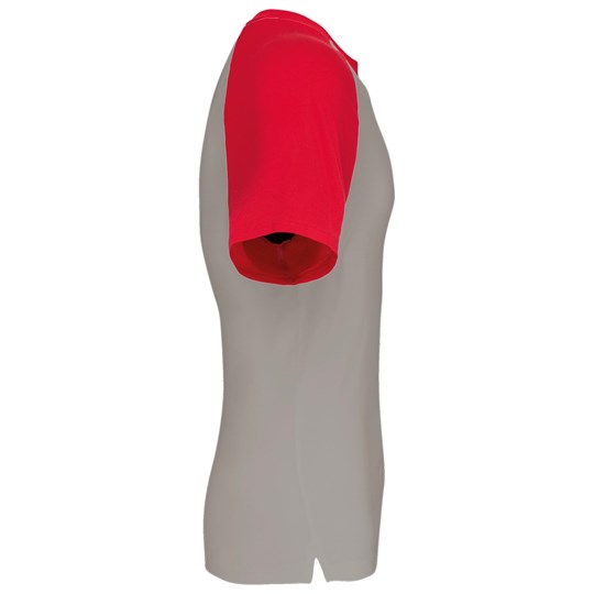 Baseball > t-shirt bicolore manches courtes