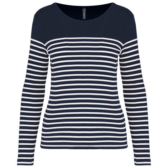 Marinière manches longues femme