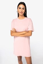 Robe t-shirt écoresponsable délavée femme