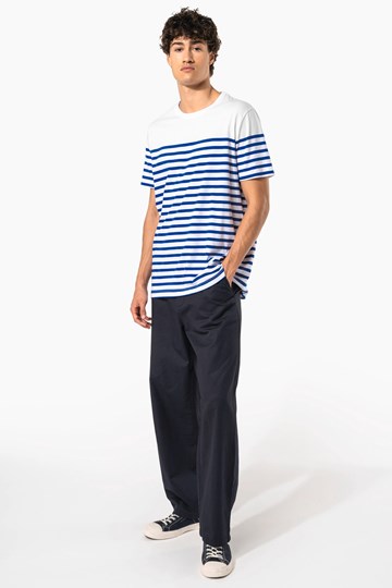 T-shirt marin col rond Bio homme