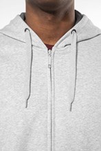 Sweat-shirt zippé capuche unisexe