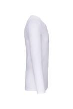 T-shirt col rond manches longues homme