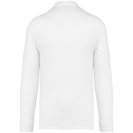 Polo jersey manches longues homme