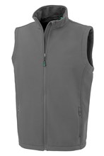 Bodywarmer softshell homme recyclé