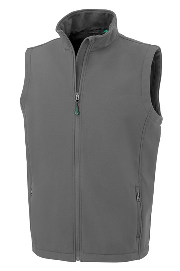Bodywarmer softshell homme recyclé