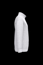Sweat-shirt col zippé homme