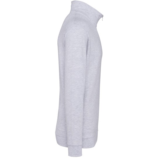 Sweat-shirt col zippé homme