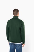 Sweat-shirt col zippé homme