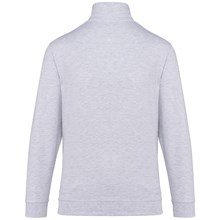 Sweat-shirt col zippé homme
