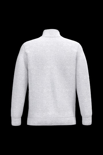 Sweat-shirt col zippé homme