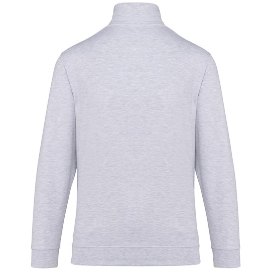 Sweat-shirt col zippé homme