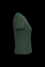 T-shirt col V manches courtes femme