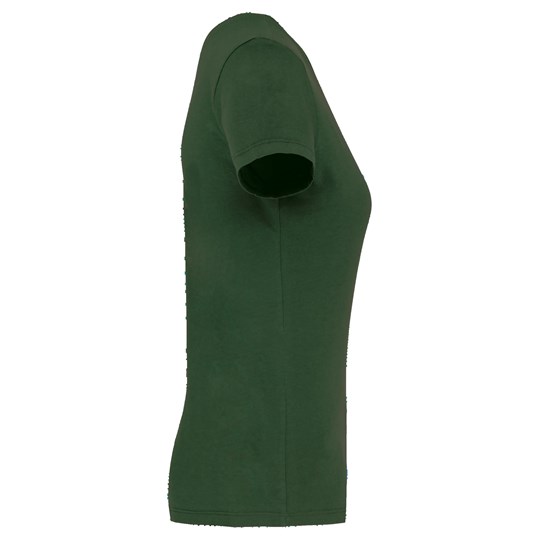 T-shirt col V manches courtes femme