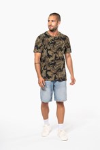 T-shirt camo manches courtes homme